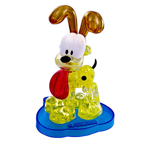 3D Crystal Puzzle - Odie 40 Teile Kristall Puzzle Hund