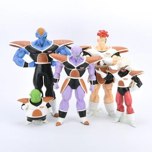 Juego de figuras Dragon Ball Z Ginyu Force Recoome Guldo Jeice Burter Ginyu 5" - 11"