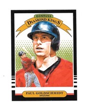 Paul Goldschmidt 2019 Panini Donruss Baseball Diamond Kings Black Border #28