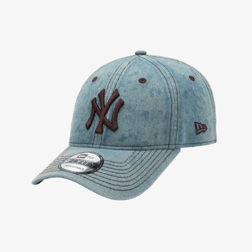 New Era MLB Denim Baseball Cap, New York Yankees - 第 1/7 張圖片