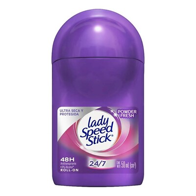 3 PACK LADY SPEED STICK  DESODORANTE ANTITRANSPIRANTE ROLL ON  50ML