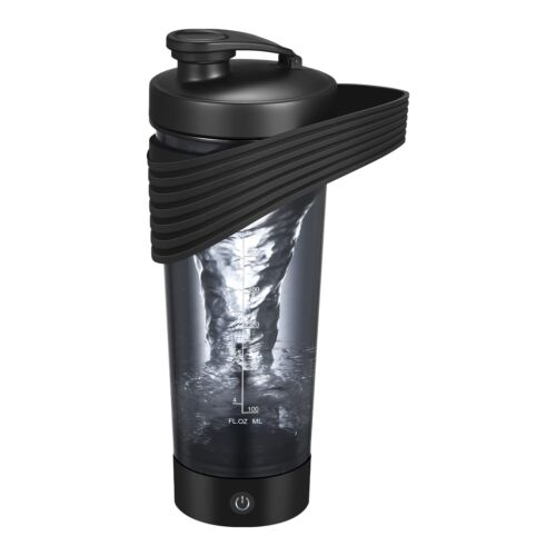 Elektrischer Protein Shaker Standmixer 800ml Trinkflasche Eiweiß Shaker Fitness - Bild 22 von 22