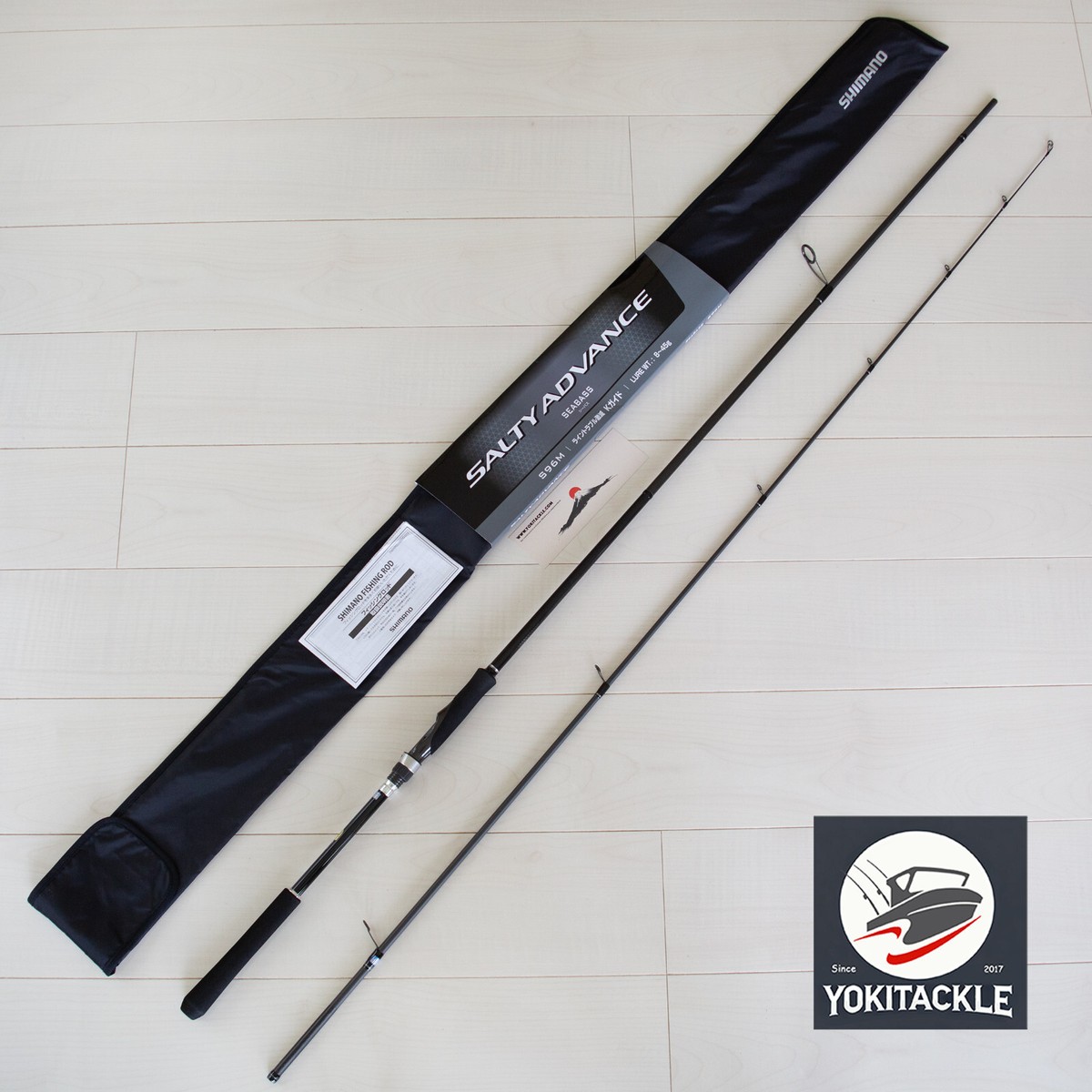 ロッド SALTY ADVANSE SEABASS S96M Shimano SALTY ADVANCE SEABASS S96M Spinning Rod Free