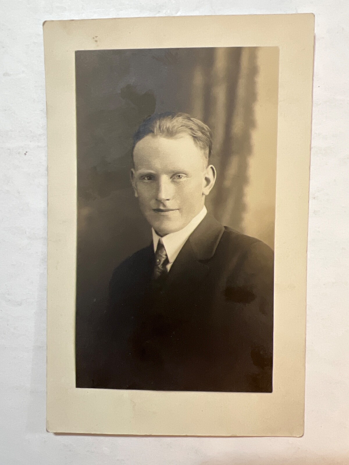 VTG RPPC Photo Postcard Handsome Male Gay Interest