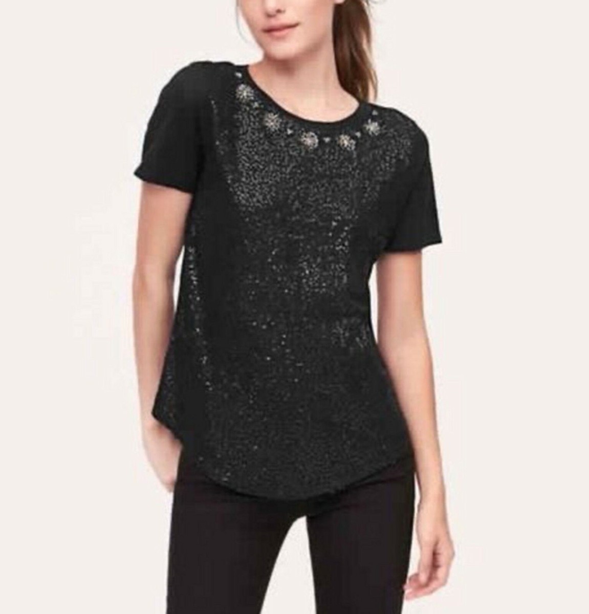 loft sequin top