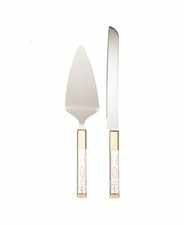Lenox Opal Innocence Wedding Cake Dessert Set...