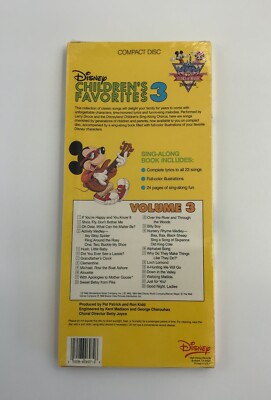 【中古】 Disney / Childrens Favorites Songs: Vol.3 Children's Favorites, Vol. 3 [Blister] by Disneyland Cast