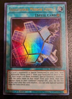 Additional Mirror Level 7 BLMR-EN047 1st Ed. Ultra Rare Monstrous Revenge YuGiOh