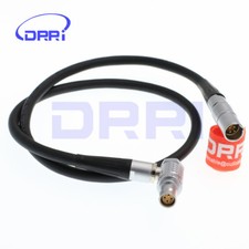 1B 6 Pin Female Right Angle to 6 pin Male Power Cable for RED Epic/Scarlet