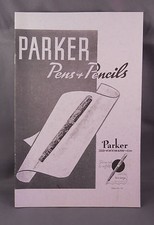 Parker Vintage 1934 Full Line Product Catalog...