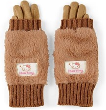 Sanrio Character Hello Kitty 3WAY Gloves With Arm Cover Warm Winter Item New