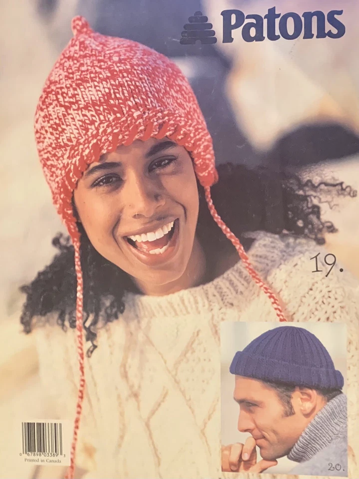 PATON Where did you get that hat! 20 designs to crochet and knit pattern #577 - Image 2 of 2