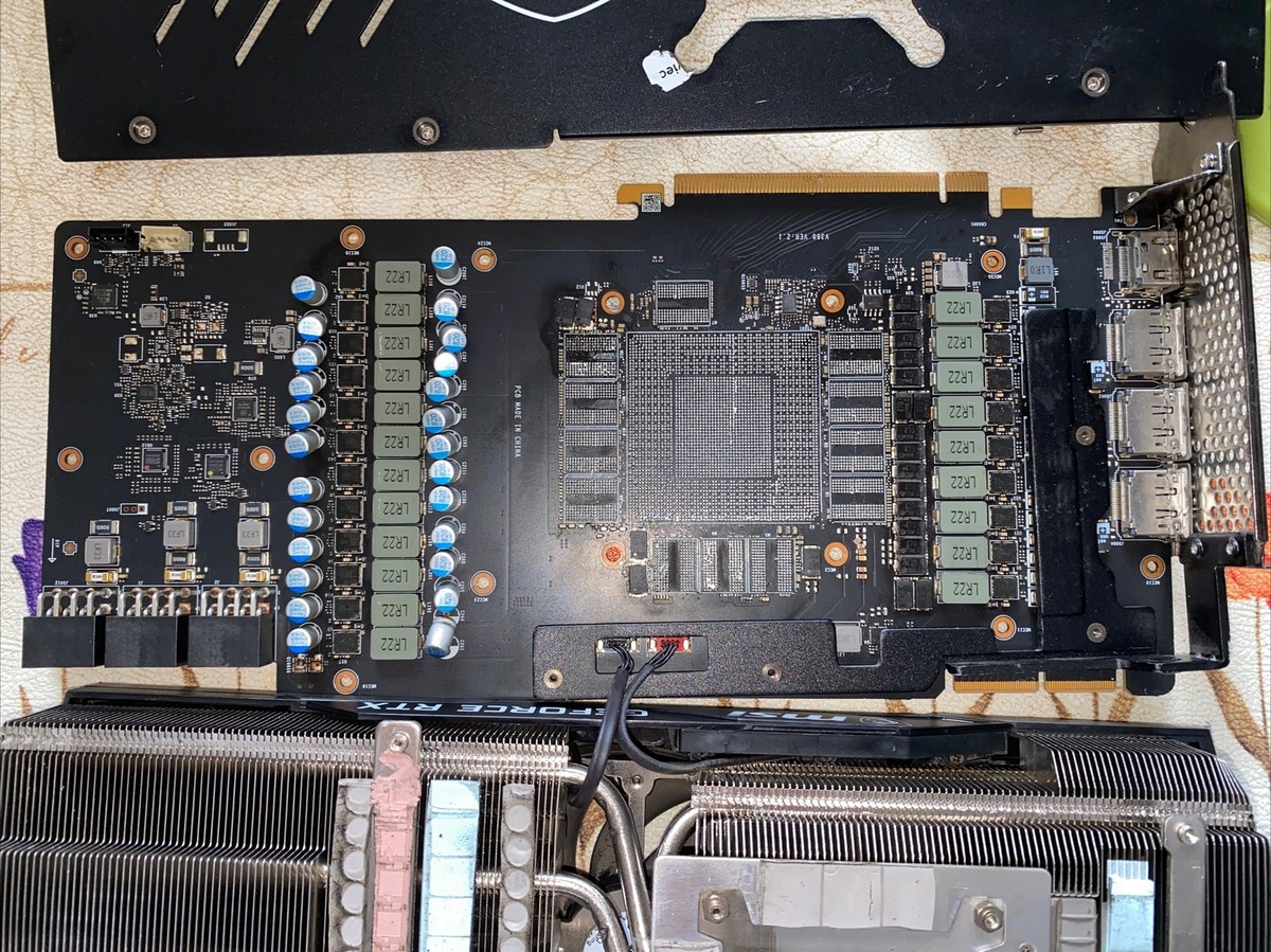 FOR PART) MSI GeForce RTX 3090 GAMING X TRIO GPU *AS IS FOR PART) MSI GeForce RTX 3090 GAMING X TRIO GPU *AS IS
