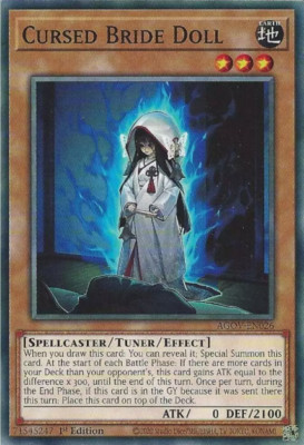 AGOV-DE026 Verfluchte Braut Puppe: Common Karte: 1. Auflage: YuGiOh TCG