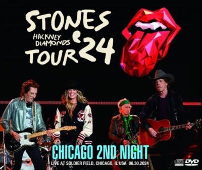 洋楽 THE ROLLING STONES 2024 HACKNEY CHICAGO Rolling Stones: Hackney Diamonds '24 | Soldier Field