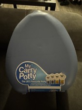My Carry Potty at Home and On the Go Potty Training Toilet Blue Pastel