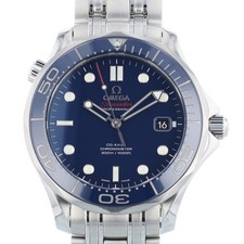 Omega Seamaster 212.30.41.20.03.001 41 mm Blue Dial Steel 2014 Box & Papers