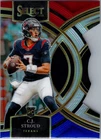 2023 Panini Select - Premier Level C.J. Stroud Red & Blue Prizm Die-Cut (RC)