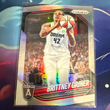 Panini 2025 WNBA Prizm Brittney Griner Atlanta Dream #46 Silver Prizm