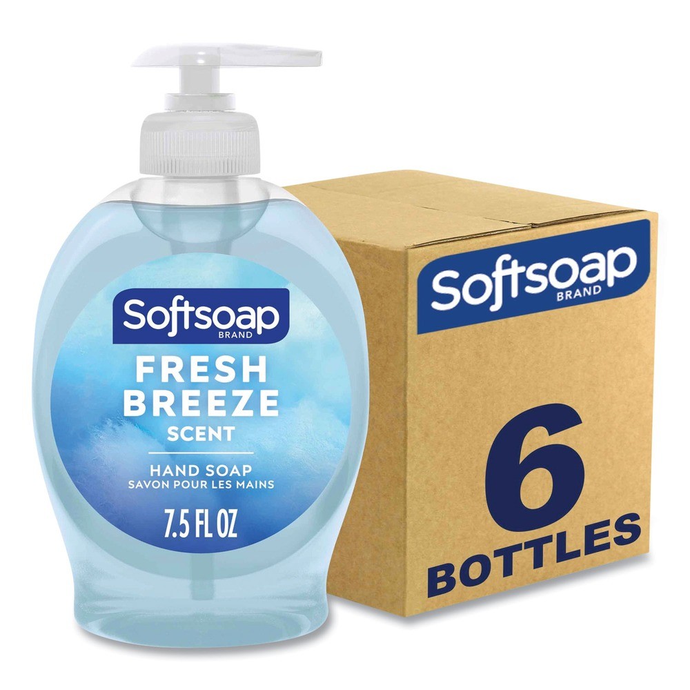 Softsoap US04964CT 75 унций Жидкое мыло для рук-помпы Fresh Breeze 6 штук в упаковке Новое 3990₽