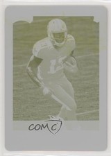 2017 Panini Playoff Rookies Printing Plate Yellow 1/1 Taywan Taylor #238 7l6