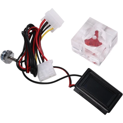 Three Way Flow Meter LED  for Water Cooling Liquid Cooler Computer Radiator4889