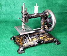 ** F.W. MULLER SEWING MACHINE ** Model No. 15 ** GERMANY, Pre-WWII **