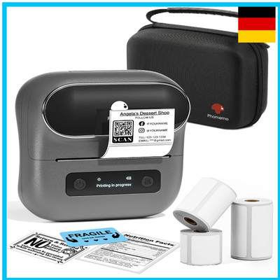 Phomemo M220 Etikettendrucker Bluetooth 20-75mm Druck