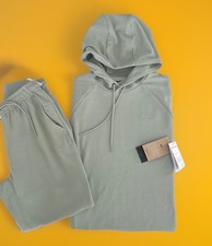 $160 Nike Primary Hoodie & Pants UV Versatile Premium Knit Jade FZ0969 370 Small