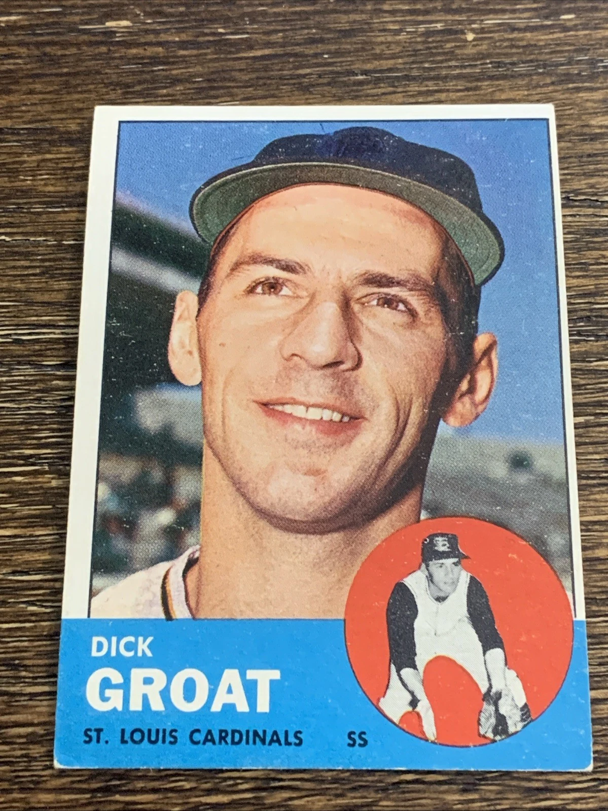 Dick Groat trading card