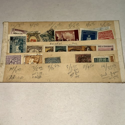 #ad #ad Various Old Used Stamps From Around The world With Values $36.99