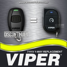 Viper 7111V 1-Button Remote Control Replacement 7116V EZSDEI471H For 4115V 4118V