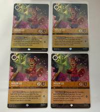 4 x Meilin Lee - Losing Control EPIC playset Disney Lorcana Attack Of The Vine