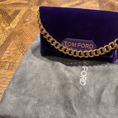 Tom Ford Mini velvet bag- new. never carried 