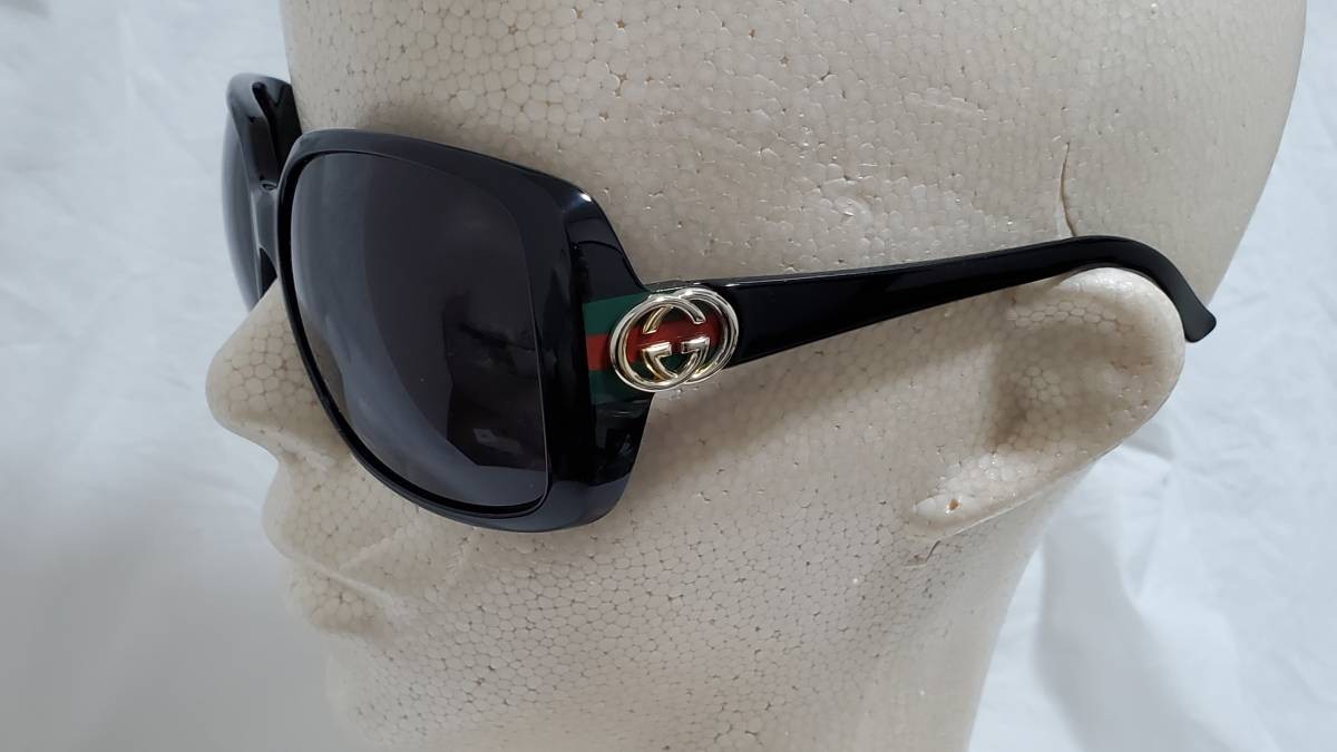 GUCCI Interlocking GG Logo Glamorous Big Lens Sun… - image 8