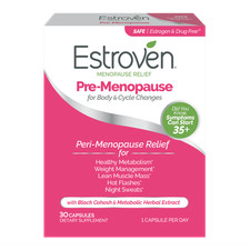 Estroven Pre-Menopause Relief, 30 Ct., Clinically Proven Ingredients