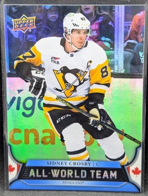 2025-26 Upper Deck Extended Series All-World Team Sidney Crosby AWT-11