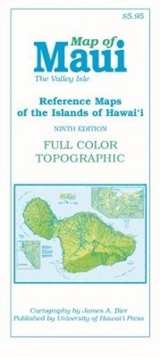 James A. Bier Map of Maui (Map) (US IMPORT)