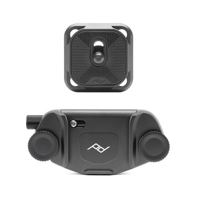 Peak Design Capture Clip V3   Kameraclip mit Standard Plate Black (schwarz)