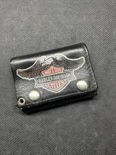 Harley Davidson Motorcycle Biker Wallet Eagle...
