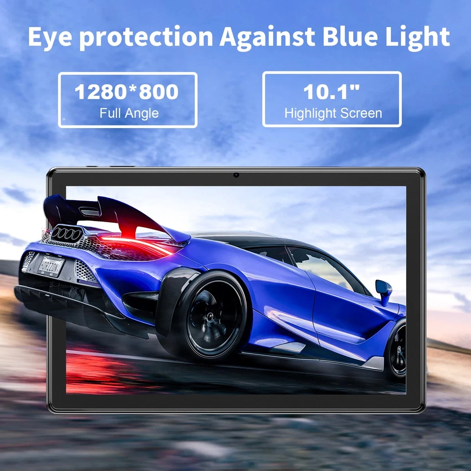 Tablet 10 Zoll Android 13 2025 Neueste 7000mAh Octa-Core 4GB RAM+64GB - Bild 2 von 4