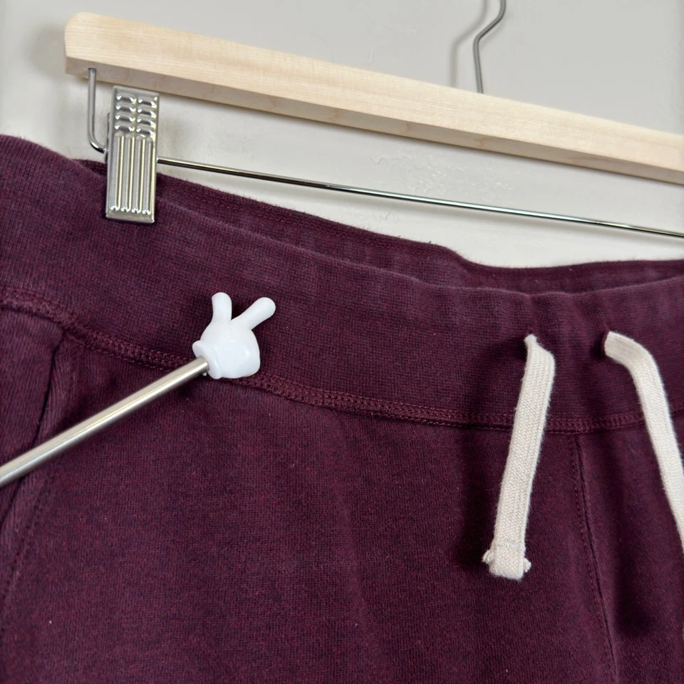 Pantalones deportivos Polo Ralph Lauren para hombre L polar borgoña granate logotipo de pony Foto 4 de 4