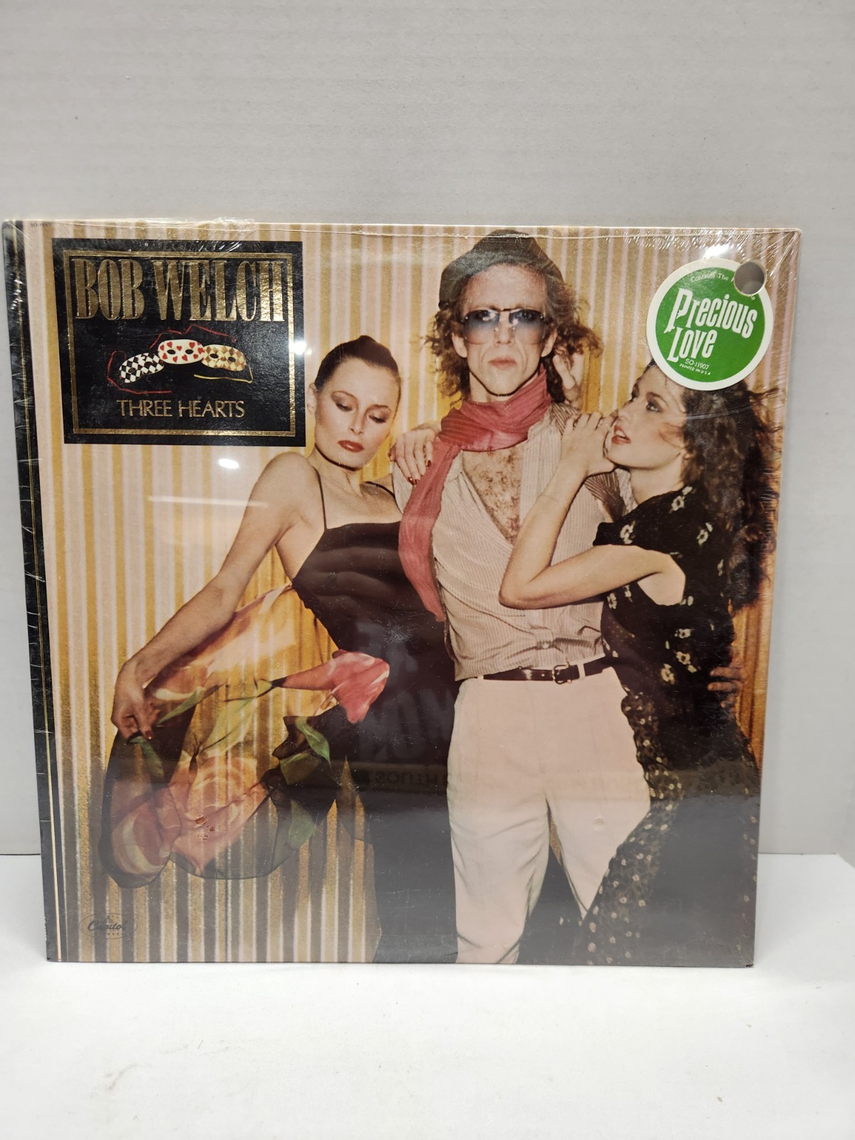 BOB WELCH THREE HEARTS 1979 NEW SEALED ViNYL LP RECORD ALBUM HYPE 