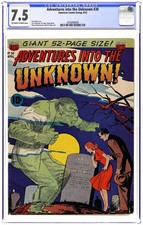 Adventures Into the Unknown #30 CGC 7.5 1952 4595898009