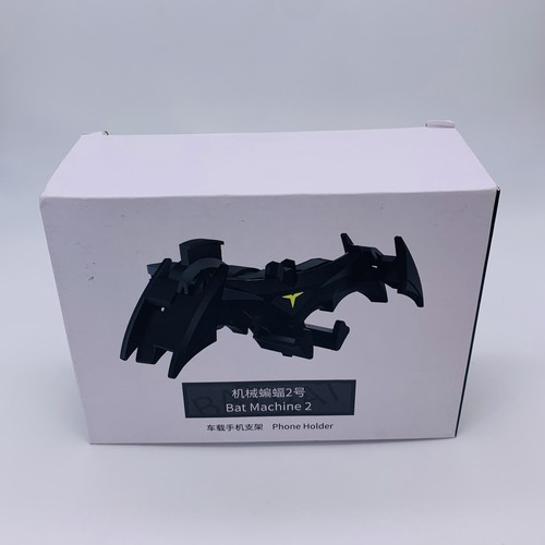 Bat Shaped Black Plastic Phone Holder Mount Car Air Vent for 4.7" x 6.5" Phones - Picture 9 of 12