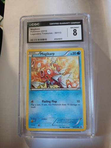 Magikarp graded CGC 8 for sale on eBay