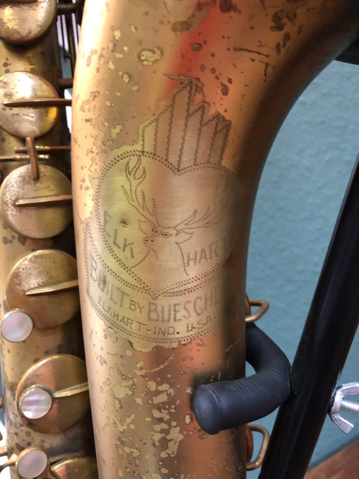 Tenorsaxophon Buescher Elkhart Tenor Saxophon Vintage - Bild 2 von 4