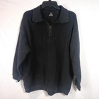 Aerie Quarter Zip Ribbed Pullover Sweater Women's M Oversized