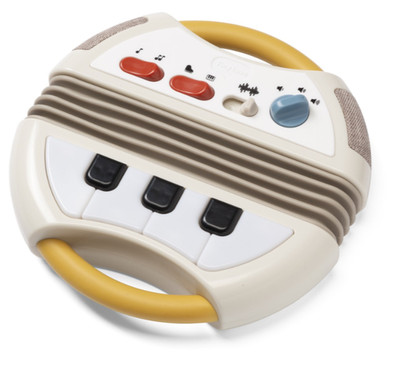 New Tiny Love Tiny Rockers Accordion, White, Toddler 12+ Months Christmas Gift
