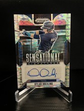 2025 Panini Prizm - Sensational Signatures Dylan Dreiling, Pulsar Prizm /199
